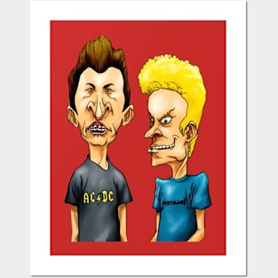 beavis and butthead Posters and Art